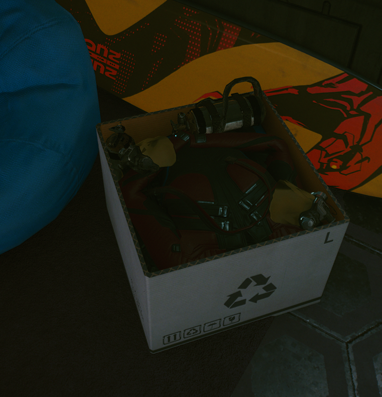 Box with Diving Suit - Memorabilia
